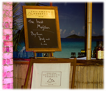 Chariman's Reserve Rum Stand